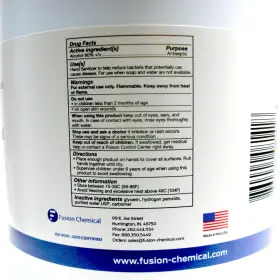 860004081418 FUSION CHEMICAL Sanitizer Gallon #3