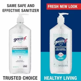 072785125094 GERM-X Advanced Sanitizer Drying Moisturizing #3