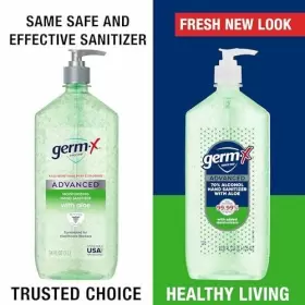 072785125100 GERM-X Advanced Sanitizer Aloe Vitamin Drying #3