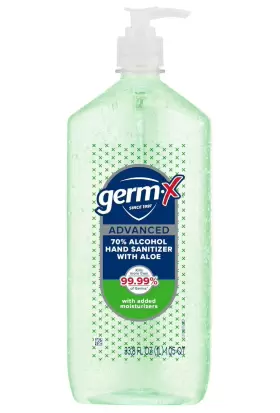 313110168165 GERM-X ADVANCED Sanitizer Aloe Vitamin Drying