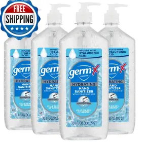 B0FZPCQG6C GERM-X Hydrating Sanitizer Hyaluronic Acid Pack