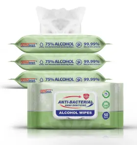 445027575538 GERMISEPT Alcohol Antiseptic Sanitizer Wipes