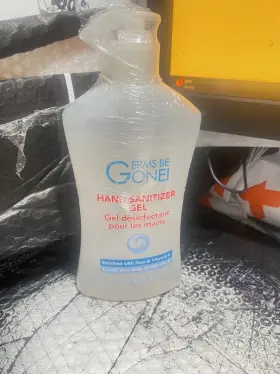 672008806047 GERMS BE GONE Sanitizer Gel Aloe Vitamin