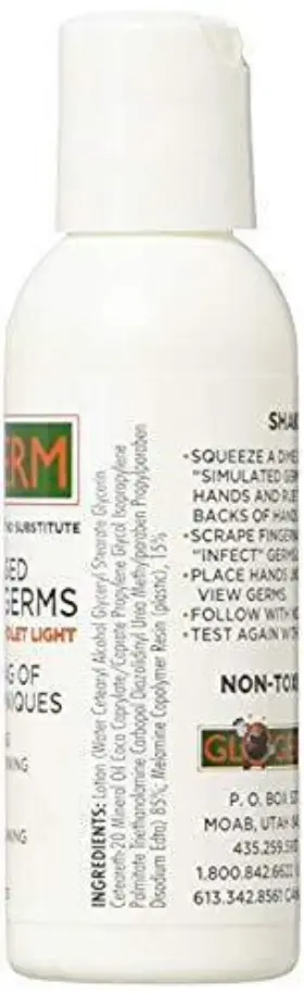 656103066971 GLO GERM Mini Pack Bottles Uv Light Keychains #2