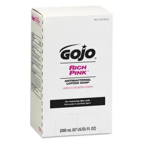 7220-04 GOJO Rich Pink Antibacterial Lotion Soap Refill