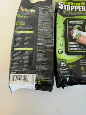 00225 GRIME STOPPERS Scent Wipes Big Messes #2
