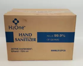 HRYWC1-500-2 H2ONE Sanitizer Gel Awakening Citrus Bottles #3