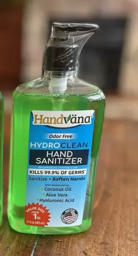 097298052699 HANDVANA Hydroclean Gel Sanitizer