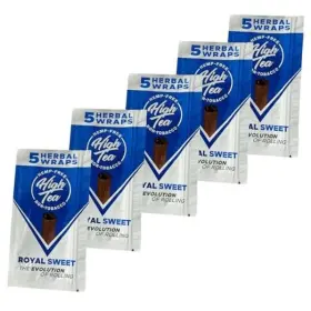 High Tea 9w-01wx-x81r Non Tobacco All Natural Herbal Smoking Wraps - Royal Sweet 25 Self