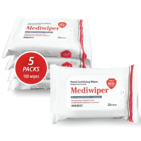 736140804061 INNEREST Mediwiper Alcohol Sanitizing Wipes
