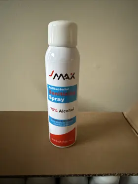 850432005681 JMAX Pack Antibacterial Sanitizer Spray Alcohol