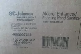 1072124CAP JOHNSON Alcare Enhanced Foaming Sanitizer #3