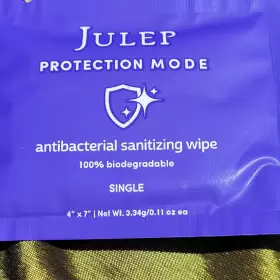 849154057092 JULEP Pack Wrapped Antibacterial Sanitizing #3