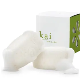 93152620 KAI Body Buffer Innovative Bath Sponges Gently Sk