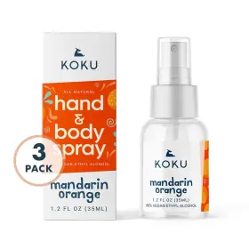 KOKU-MANDARIN-ORANGE-SET-1 KOKU Scented Sanitizer Spray Pack