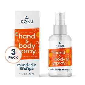 KOKU-MANDARIN-ORANGE-SET-2 KOKU Scented Sanitizer Spray Pack