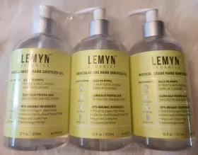 379835000005 LEMYN ORGANICS Medical Sanitizer Gel Pump Ab