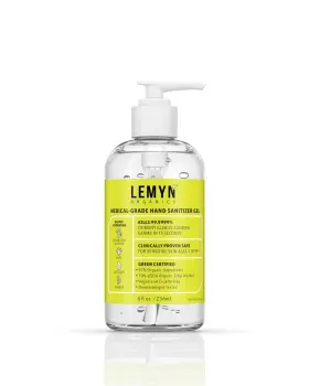379835000081 LEMYN ORGANICS Medical Sanitizer Gel Pump
