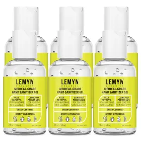 B09Q8C32GD LEMYN ORGANICS Sanitizer Gel Alcohol Pack