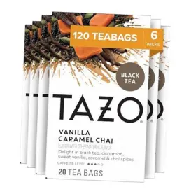 11039149 LIPTON TEA INFUSIONS COMPANY Bags Chai Vanilla Pack