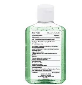 VL2014 LOGOMARK Aloe Sanitizer