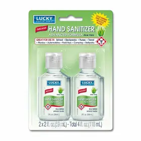 555-272 LUCKY Sanitizer Advance Formula Aloe Vera Pack