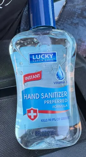 11782-24 LUCKY SUPER SOFT Sanitizer Bottles