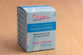 Maxim 1-375020-9 Antibacterial Disinfecting Wipe Single Packed Hand Sanitizer 60ct 3 Pack