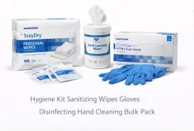 EB-BUNDLE-HYGIENE-01 MCKESSON Sanitizing Wipes Gloves Kit