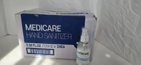 191135000574 MEDICARE HAND SANITIZER Pump Alcohol Box