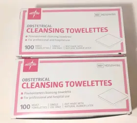 884538876721 MEDLINE Single Obstetrical Cleansing Towelettes