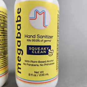 860002572451 MEGABABE Sanitizer Plant Alcohol Parabens #2