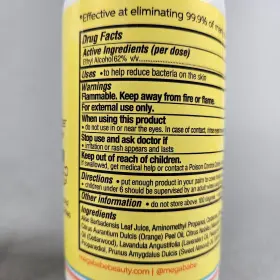 860002572451 MEGABABE Sanitizer Plant Alcohol Parabens #3