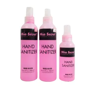 Mia Secret 811901012142 Hand Sanitizer For Hygiene 3 Bottles Two 8 Oz One 4
