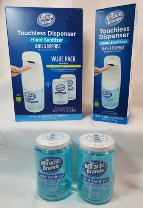 Mb-hsds MIRACLE Touchless Sanitize Dispenser Sense Dispense