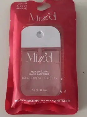 60901 MIZZ D Mizzz Scented Sanitizer Spray Rainforest