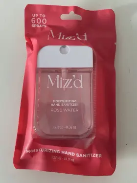 60906 MIZZ D Mizzz Scented Sanitizer Spray Water Moisturizing