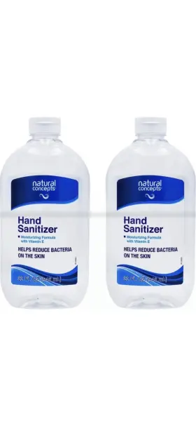 20-21688 NATURAL CONCEPTS Antibacterial Gel Sanitizer
