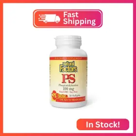 Natural Factors 2615 Phosphatidylserine Support For Memory Concentration And Brain