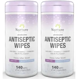 860005774562 NURTURE VALLEY Unscented Disposable Body Wipes