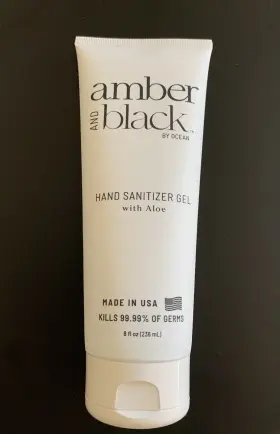 HF-ABHST1 OCEAN Amber Sanitizer Gel Aloe
