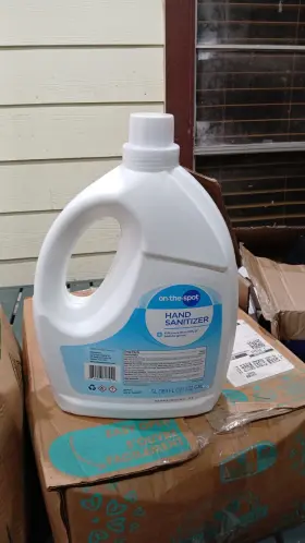 500006 ON-THE-SPOT Sanitizer Kills Germs