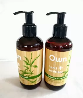 815281800276 OWN Sanitizer Bottles Tea Cucumber Effective