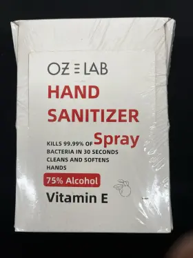 972544605291 OZ LAB Sanitizer Spray