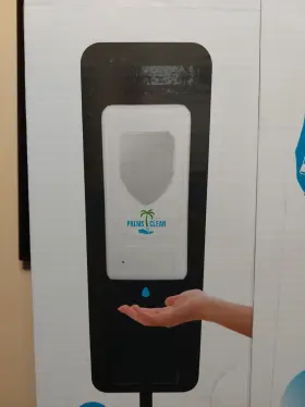 01361 PALMS CLEAN Automatic Sanitizer Dispenser Stand #3