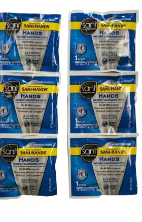 D33333 PDI Sani Wipe Sanitizing Individual Packet Bag #3