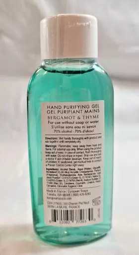 35115BT PRE DE PROVENCE Bergamot Thyme Purifying Gel #3