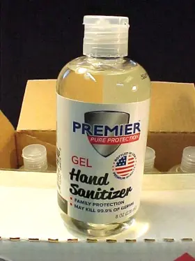810040644740 PREMIER Bottles Gel Sanitizer Alcohol Pure