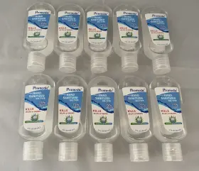 H022BU PROMEDIC Pack Sanitizer Gel Vitamin Aloe Travel