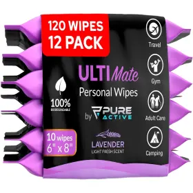 AR-NDUH-BG2L PURE ACTIVE Body Wipes Women Pack Deodorant